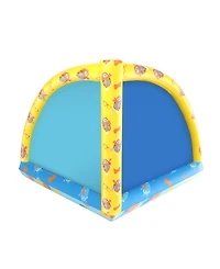 World Tech Toys Moonbug Blippi Inflatable Quarter Circle Open Ball Pit