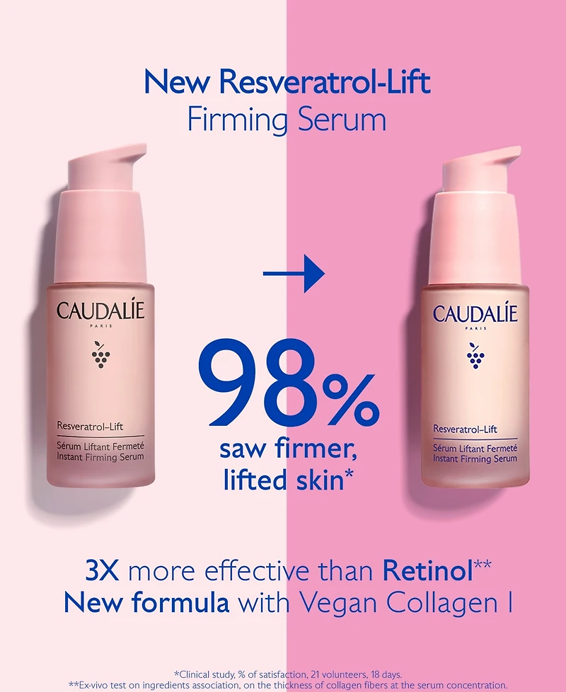Caudalie Resveratrol-Lift Instant Firming Serum, 30 ml