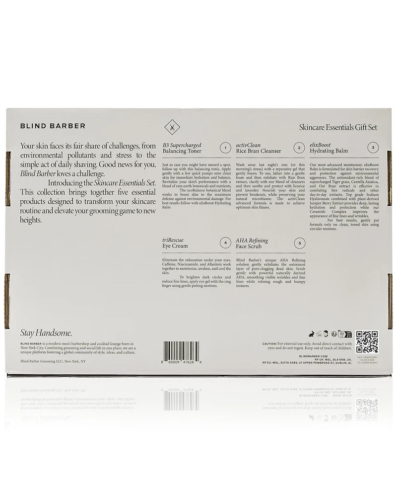 Blind Barber 5-Pc. Skincare Essentials Gift Set