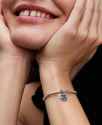 Pandora Sterling Silver Birthday Circle Stone Dangle Charm