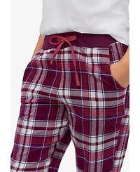 Ellos Plus Size Plaid Flannel Sleep Pants
