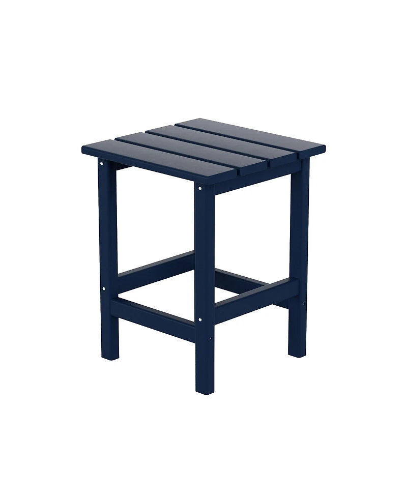 WestinTrends 2-Piece Set Outdoor Adirondack Rocking Chair with Side Table