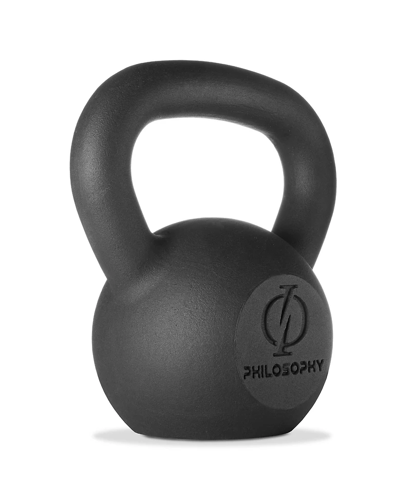 Philosophy Gym Cast Iron Kettlebell Weight