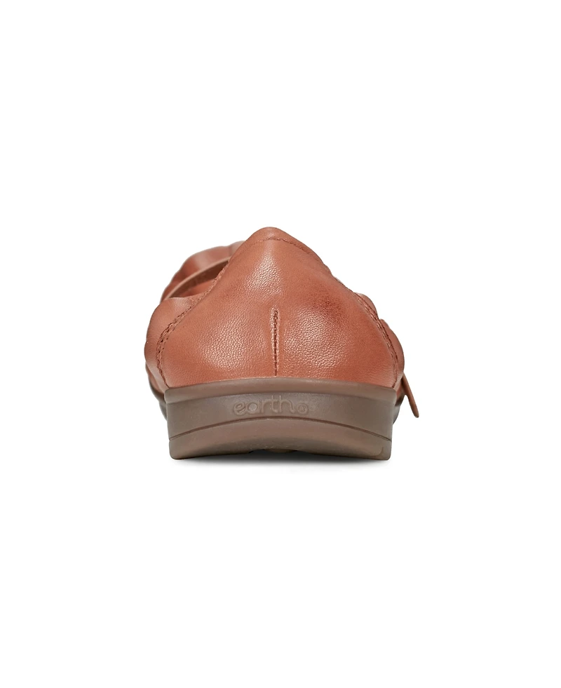 Earth Women's Korvino Square Toe Mary Jane Flats