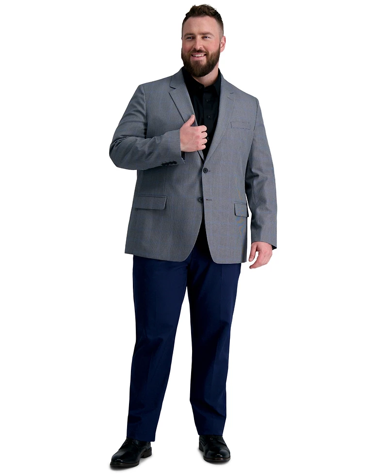 Haggar Men's Big & Tall Classic-Fit Premium Comfort Dress Shirt