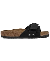 Birkenstock Women's Oita Suede Leather Slide Sandals from Finish Line