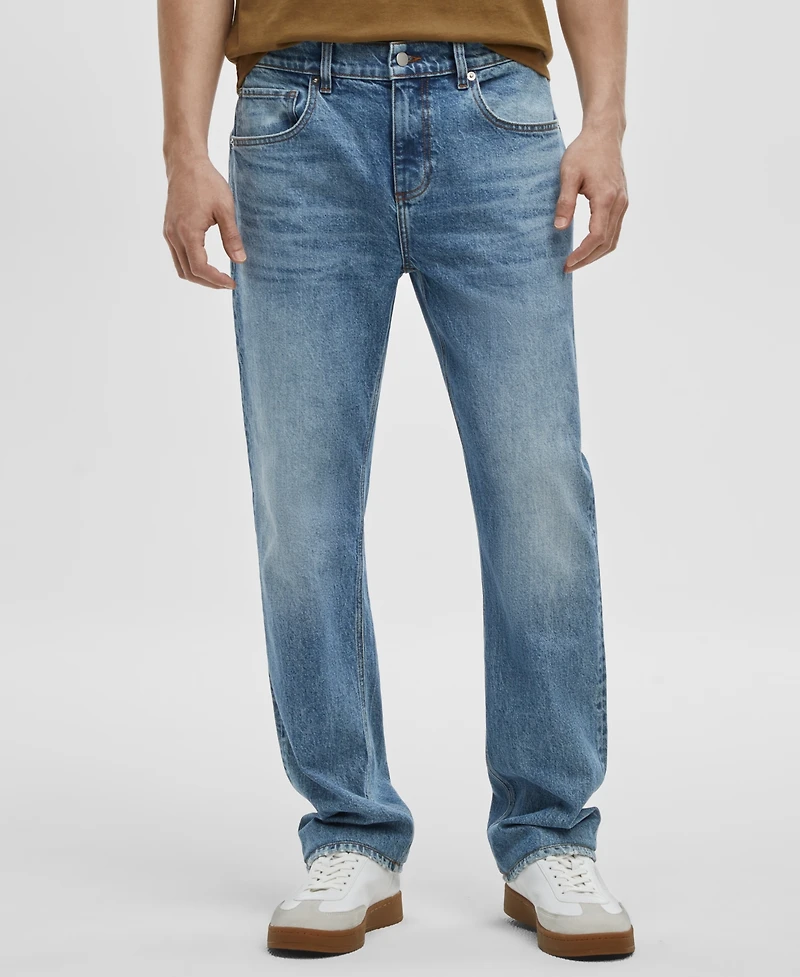 Mode of One Men's Straight-Fit Jeans, Created for Macy's