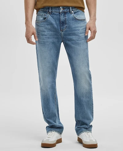 Mode of One Men's Straight-Fit Jeans, Created for Macy's