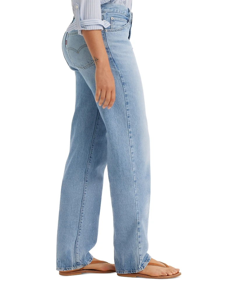 Levi's Women's Mid Rise Cotton 94 Baggy Jeans