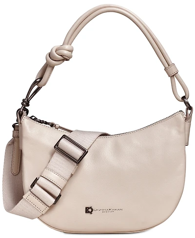 Donna Karan New York Roslyn Small Leather Hobo Bag