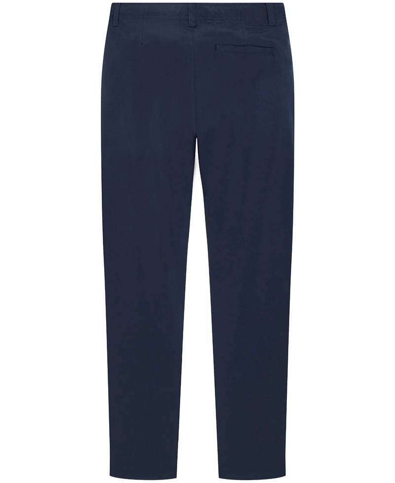 Nautica Big Boys Uniform Quick Dry Flat Front Stretch Performance Pant