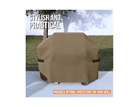 Khomo Gear Bbq Grill Cover - Brown - 44" x 58" x 24" Inch