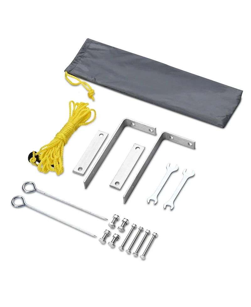 Universal Mounting Hardware Bracket Accessories Kit for Car Awning Shelter