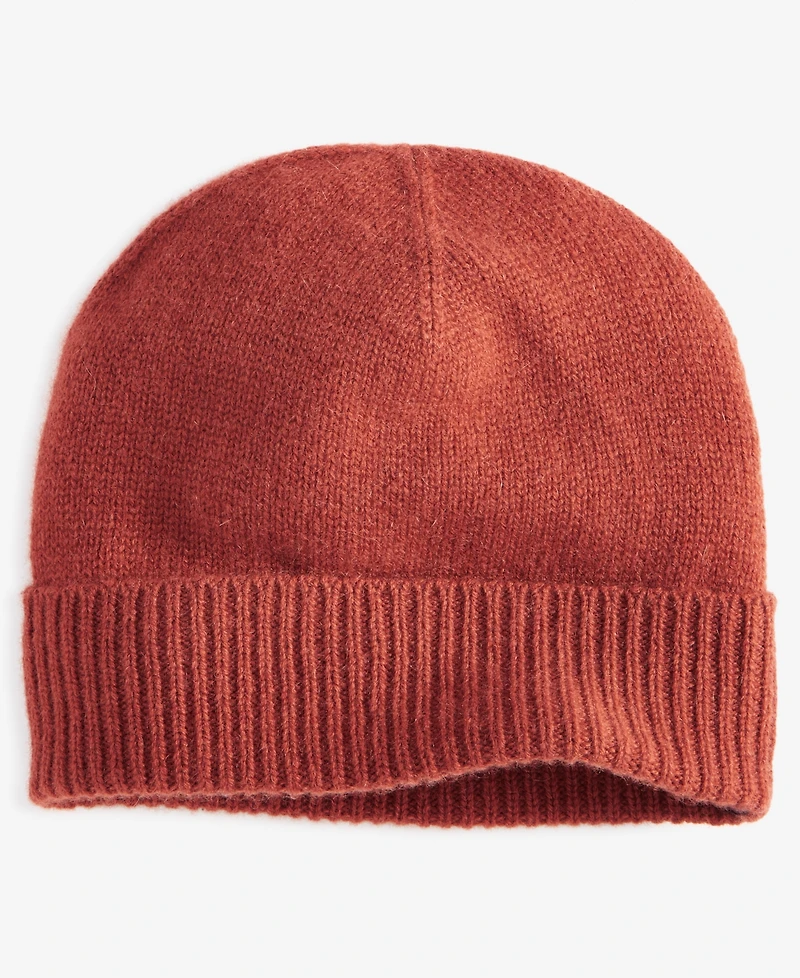 Charter Club 100% Cashmere Cuffed Beanie, Created for Macys