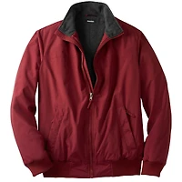 KingSize Big & Tall Fleece-Lined Bomber Jacket