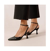 Alohas Women's Cinderella Leather Pumps