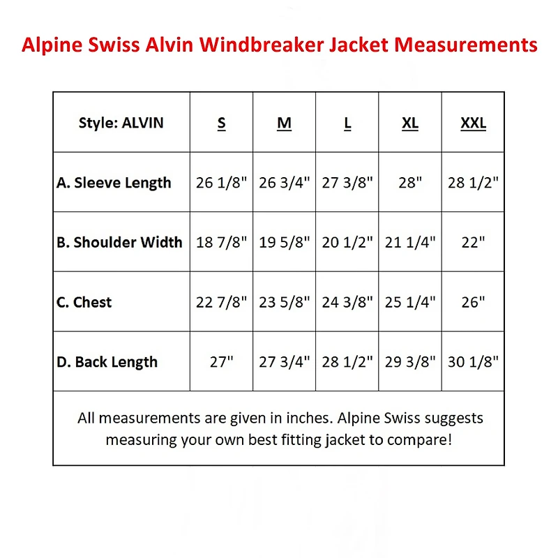 Alpine Swiss Men's Lightweight Bomber Jacket Casual Windbreaker Varsity Coat