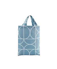 Roswell 13-Piece Geometric Print Shower Curtain Set