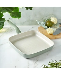 BergHOFF Balance Non-stick Ceramic Grill Pan 10", Recycled Aluminum