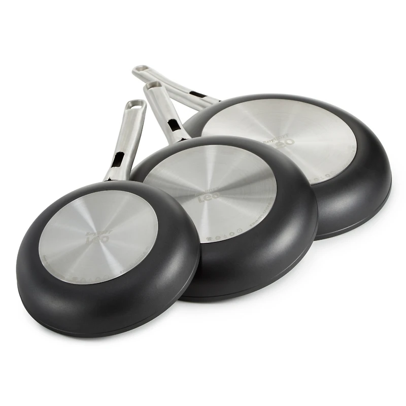 BergHOFF Graphite Non-stick Ceramic Frying Pan 10", Sustainable Recycled Material