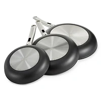 BergHOFF Graphite Non-stick Ceramic Frying Pan 10", Sustainable Recycled Material