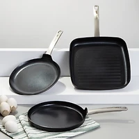 BergHOFF Graphite Non-stick Ceramic Omelet pan 10", Sustainable Recycled Material