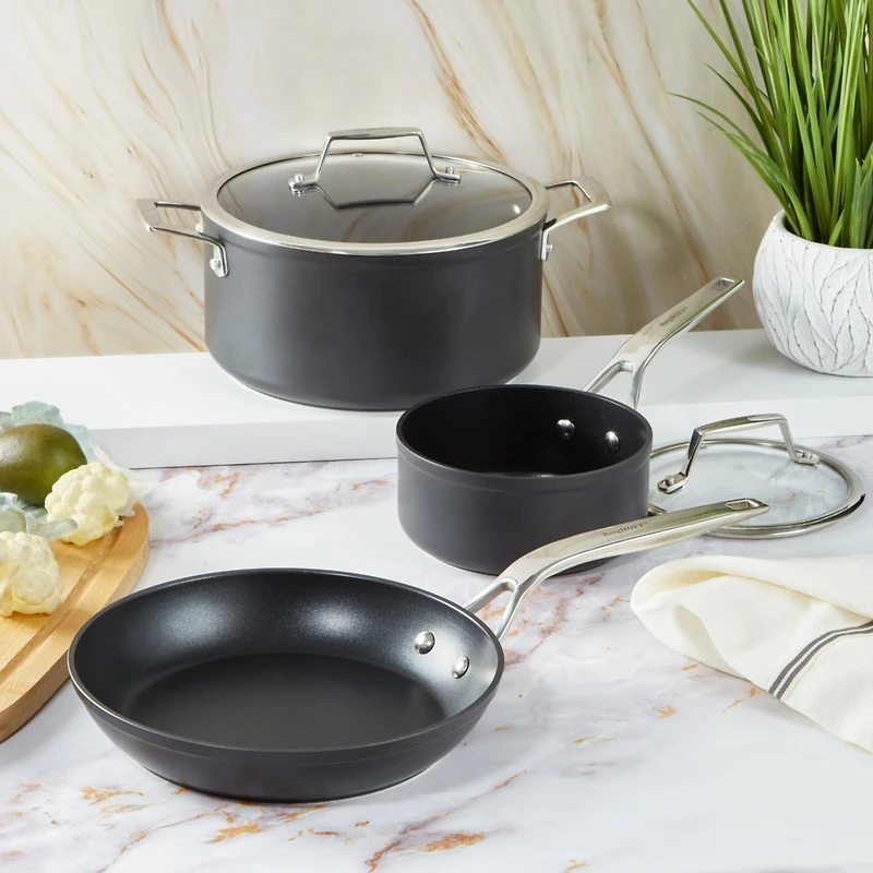 BergHOFF Essentials Non-stick Hard Anodized Fry Pan 10", Black