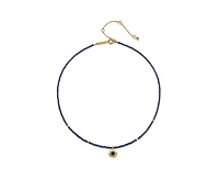 Light Seeker Lapis Starburst Choker Necklace