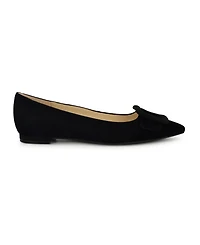 Nine West Women's Jesike Buckle Slip-On Flats