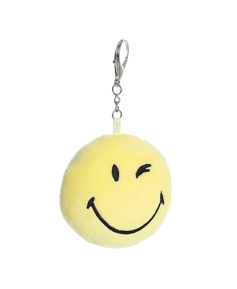 Aurora Mini Wink Keychain Smileyworld Vibrant Plush Toy 3.5"