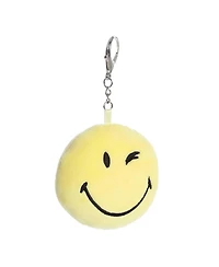 Aurora Mini Wink Keychain Smileyworld Vibrant Plush Toy 3.5"
