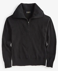 Charter Club 100% Cashmere Women's Quarter-Zip Sweater, Created for Macy's