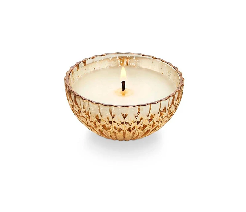 Illume Winter White Gold Ornament Candle