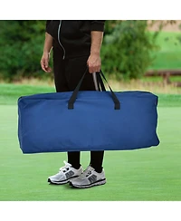 Folding Camping Chair with Bags and Padded Backrest