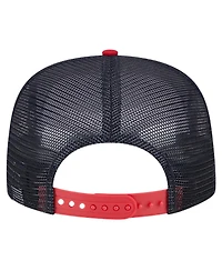 New Era Men's Navy Usmnt Throwback Golfer Snapback Hat