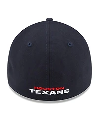 New Era Men's Navy Houston Texans Team Classic 39THIRTY Flex Hat