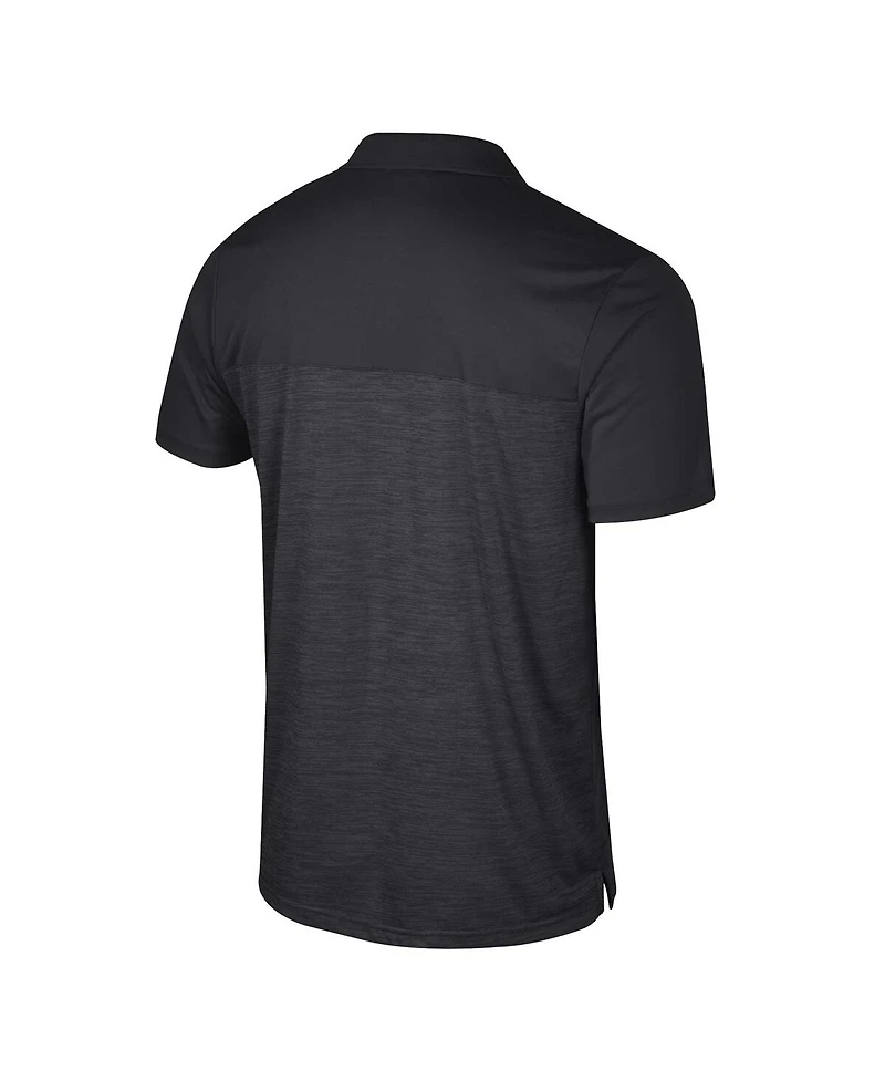 Colosseum Men's Black Providence Friars Langmore Polo Shirt