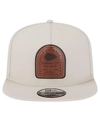New Era Men's Stone Kansas City Chiefs Premier 9FIFTY Snapback Hat