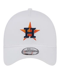 New Era Men's White Houston Astros Tc A-Frame 9FORTY Adjustable Hat