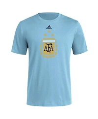 Adidas Men's Light Blue Argentina National Team Vertical Back T-Shirt