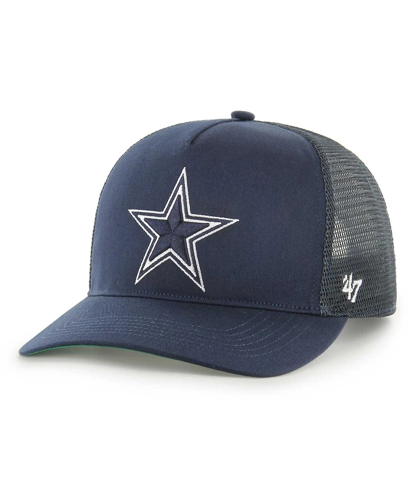 47 Brand Men's Navy Dallas Cowboys Mesh Hitch Adjustable Hat