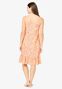 Dreams & Co. Plus Sleeveless Knit Chemise Sleepshirt