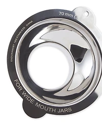 Rsvp International Endurance Stainless Steel 7"x6"x3" Wide Mouth Canning Funnel