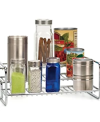 Rsvp International Stainless Steel 11" x 8.5" x 4" 3 Tier Spice/Can Rack