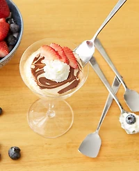 Rsvp International Endurance Stainless Steel 4 Piece 6" Ice Cream Spoons Set