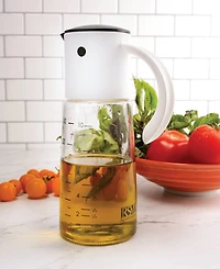 Rsvp International Glass 1.25 Cup and Dressing Dispenser