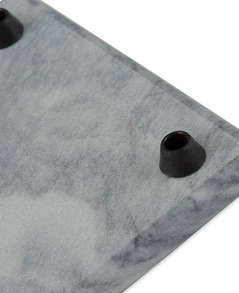 Rsvp International Marble Grey Marble 9"x8" Cheese Slicer