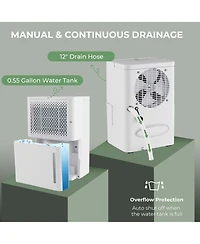 32 Pint Dehumidifier 2000 Sq. Ft Portable with 3 Modes & 24H Timer