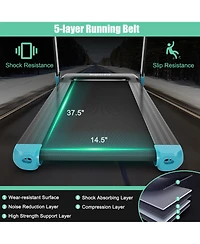 Folding Electric Treadmill Compact Walking Running Machine