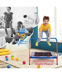 Costway 36" Kids Square Trampoline Indoor Outdoor Rebounder